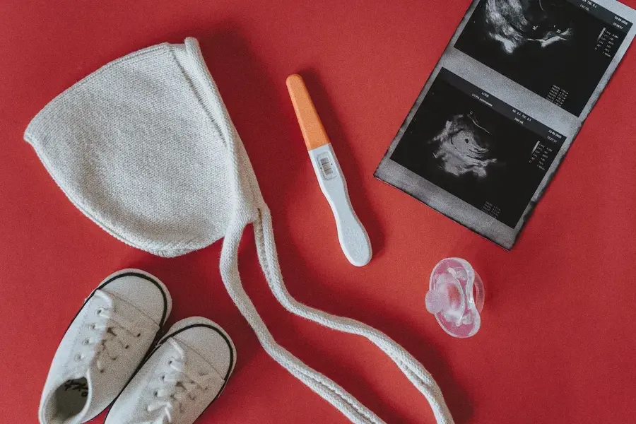 1. Femme enceinte assise